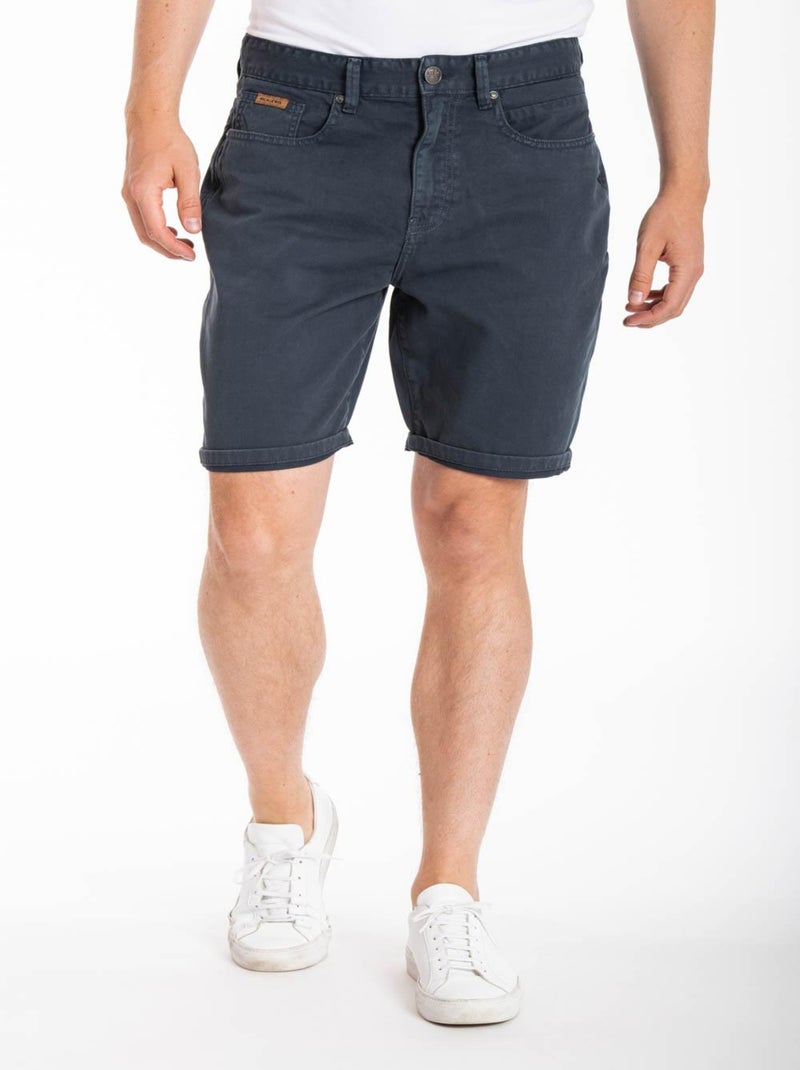 Bermuda denim 5 poches MANFRED 'Rica Lewis' Bleu marine - Kiabi