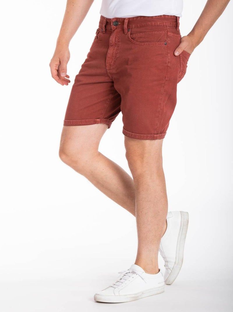 Bermuda denim 5 poches MANFRED 'Rica Lewis' Marron clair - Kiabi
