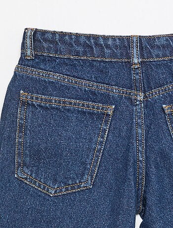 Bermuda denim slim fit stretch en coton