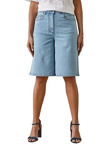 Bermuda denim stretch - DAXON