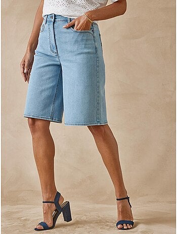 Bermuda denim stretch - DAXON