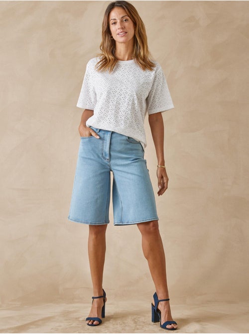 Bermuda denim stretch - DAXON - Kiabi