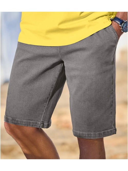 Bermuda Détente Jean - ATLAS FOR MEN - Kiabi