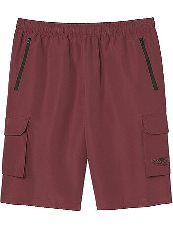 Bermuda Cargo Microfibre Multipoche - ATLAS FOR MEN
