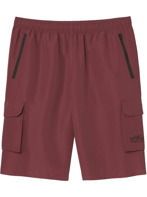 Bermuda Détente Microfibre Multipoche  - ATLAS FOR MEN - Kiabi
