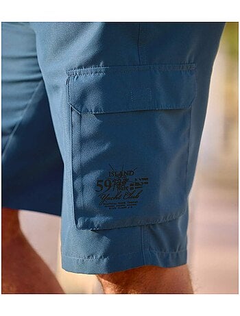 Bermuda Détente Microfibre Multipoches - ATLAS FOR MEN