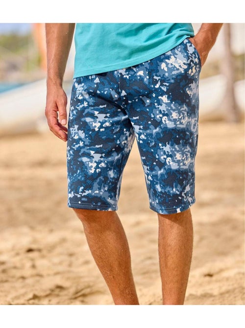 Bermuda Détente Molleton Tie and Dye   - ATLAS FOR MEN - Kiabi