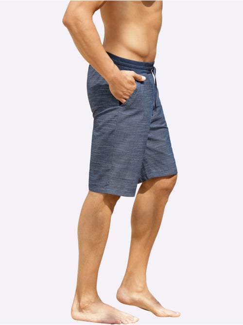 Bermuda D'extérieur Imitation Lin - Taille Standard - Moda Vilona - Kiabi Bermuda D'extérieur Imitation Lin - Taille Standard - Moda Vilona - Kiabi