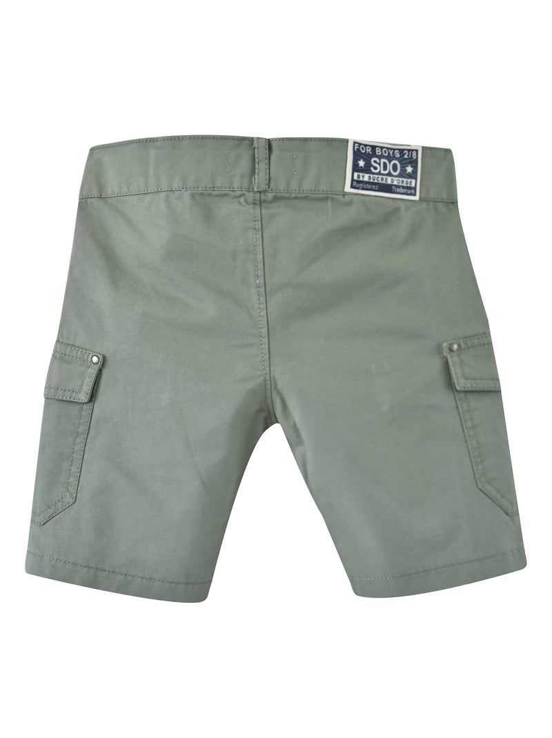 BERMUDA EMAEL TWILL Vert - Kiabi