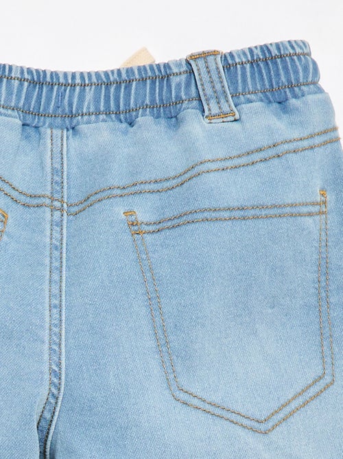 Bermuda en denim - Collection facile à enfiler - Kiabi