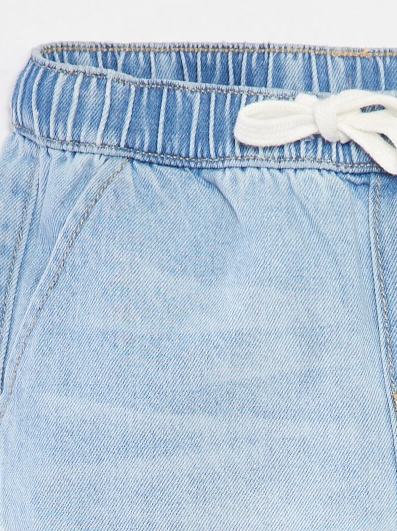 Bermuda en denim Bleu - Kiabi