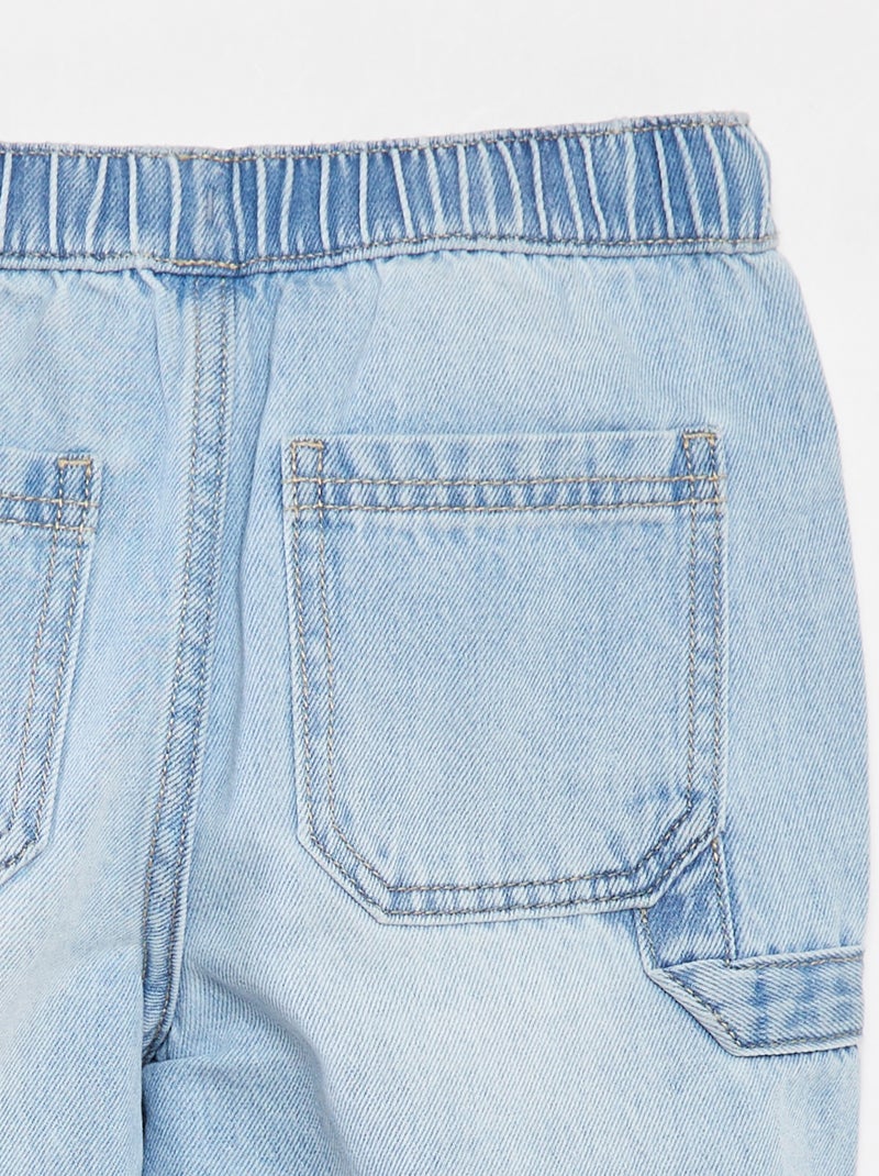 Bermuda en denim Bleu - Kiabi