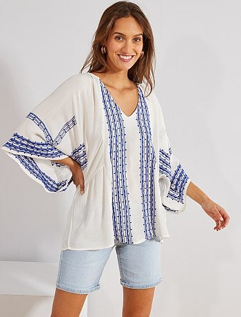 Bermuda en denim 'éco-conception' - Kiabi