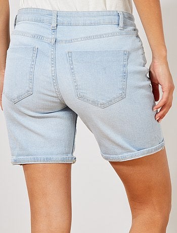 Bermuda en denim 'éco-conception' - Kiabi