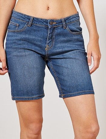 Bermuda en denim 'éco-conception' - Kiabi