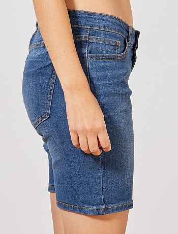 Bermuda en denim 'éco-conception' - Kiabi