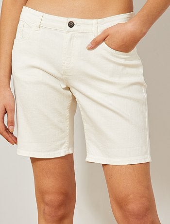 Bermuda en denim 'éco-conception' - Kiabi