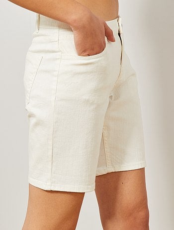 Bermuda en denim 'éco-conception' - Kiabi
