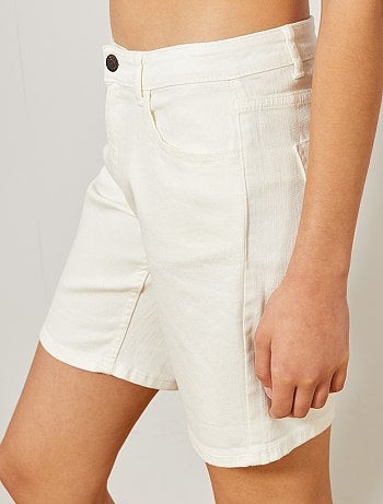 Bermuda en denim 'éco-conception' - Kiabi
