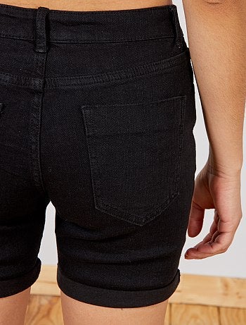 Bermuda en denim 'éco-conception' - Kiabi