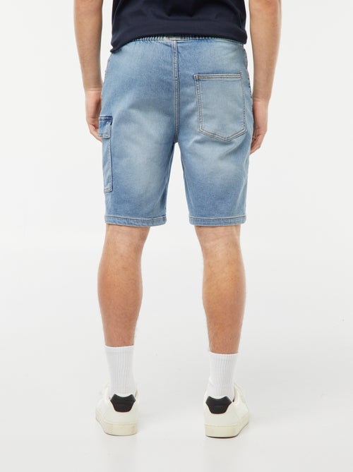 Bermuda en denim multi-poches - Kiabi