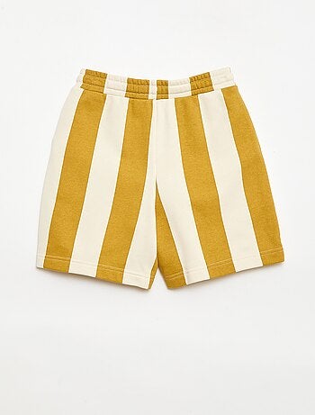 Bermuda en French Terry à motif