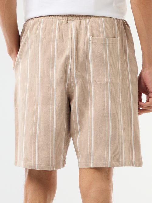 Bermuda en French Terry - Kiabi