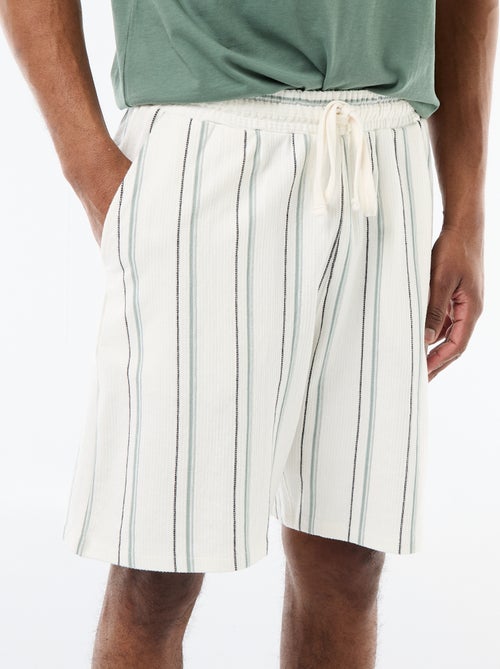 Bermuda en French Terry - Kiabi