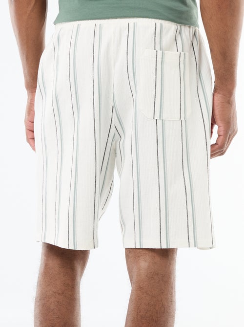 Bermuda en French Terry - Kiabi