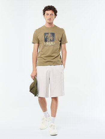 Bermuda en French Terry