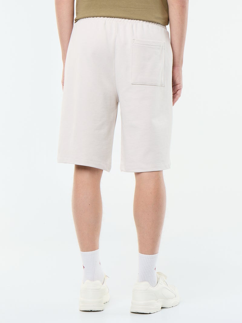 Bermuda en French Terry Gris - Kiabi
