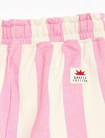 Bermuda en French Terry