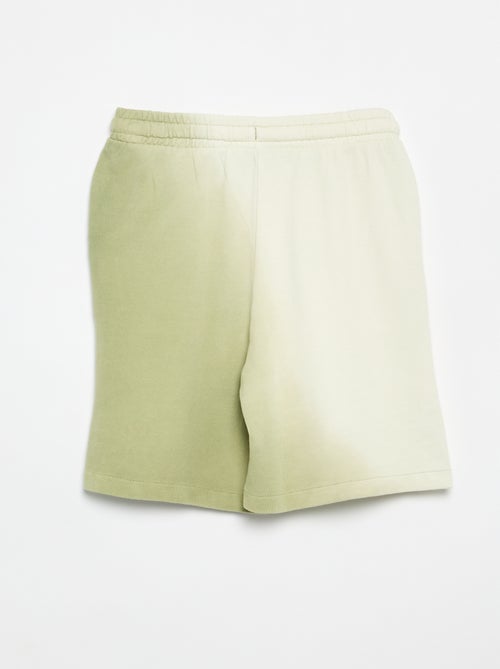 Bermuda en french terry tie and dye - Kiabi