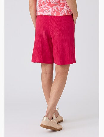 Bermuda en gaze de coton - Damart