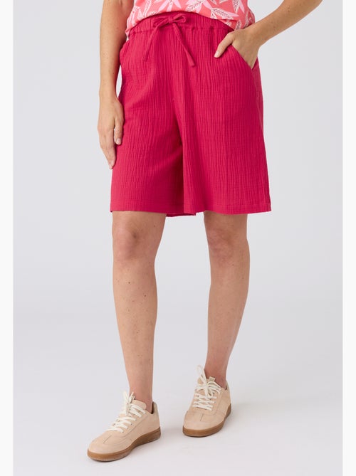 Bermuda en gaze de coton - Damart - Kiabi