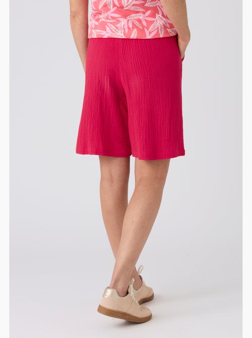 Bermuda en gaze de coton - Damart - Kiabi