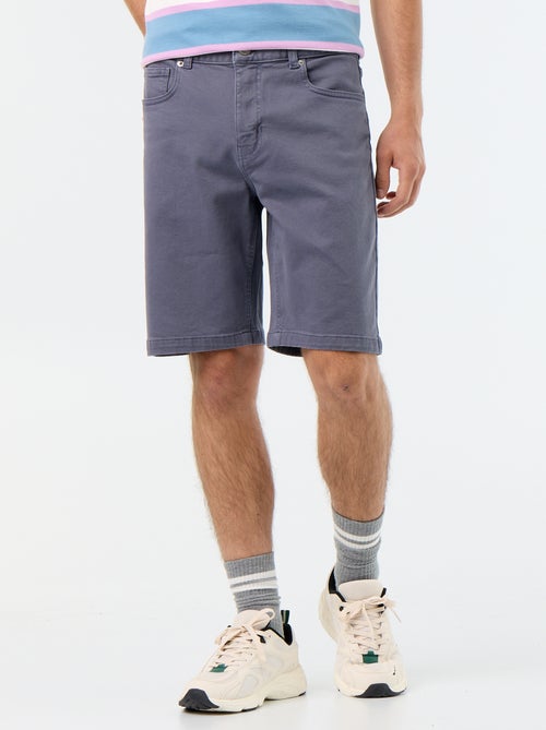 Bermuda en jean 5 poches - Kiabi Bermuda en jean 5 poches - Kiabi