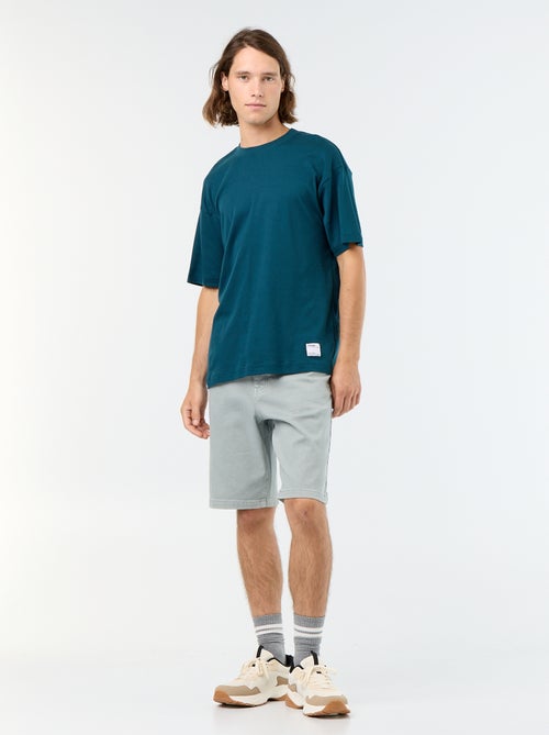 Bermuda en jean 5 poches - Kiabi Bermuda en jean 5 poches - Kiabi