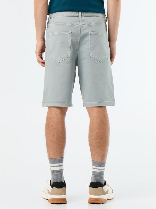 Bermuda en jean 5 poches - Kiabi Bermuda en jean 5 poches - Kiabi