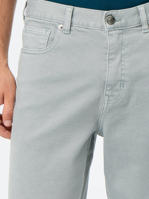 Bermuda en jean 5 poches - Kiabi Bermuda en jean 5 poches - Kiabi