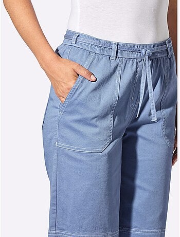 Bermuda En Jean 98% Coton - Taille Standard - Witt