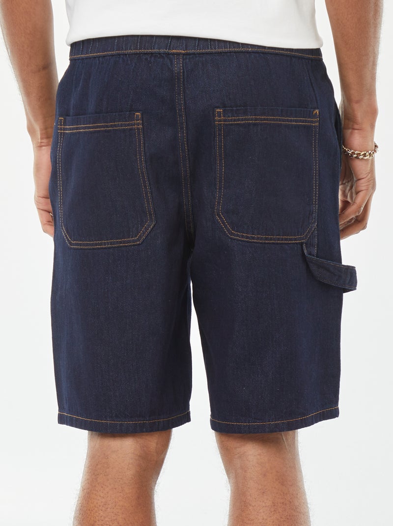 Bermuda en jean avec poches Brut - Kiabi
