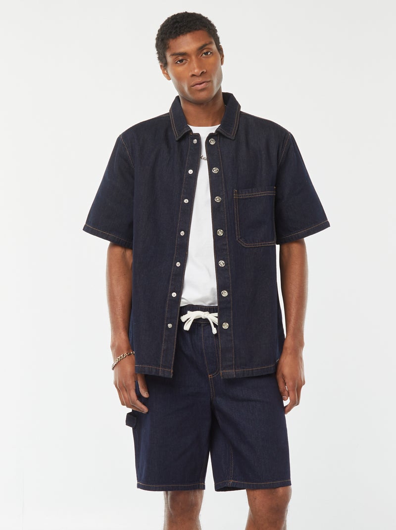 Bermuda en jean avec poches Rince - Kiabi