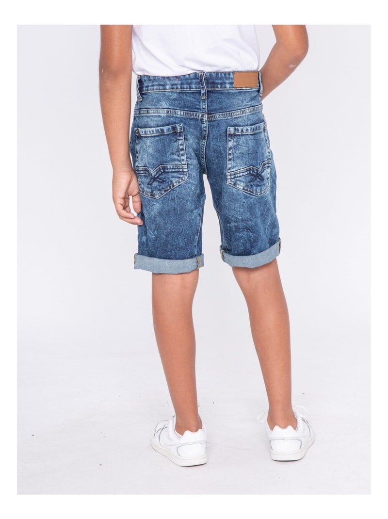 Bermuda en jean BALGAR garçon Bleu - Kiabi