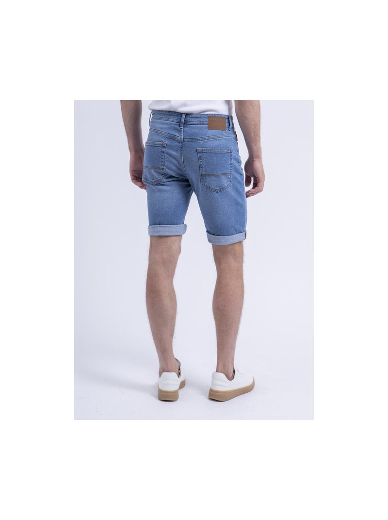 Bermuda en jean BELONI Bleu clair - Kiabi