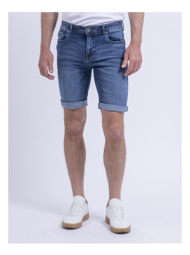 Bermuda en jean BELONI Bleu foncé - Kiabi