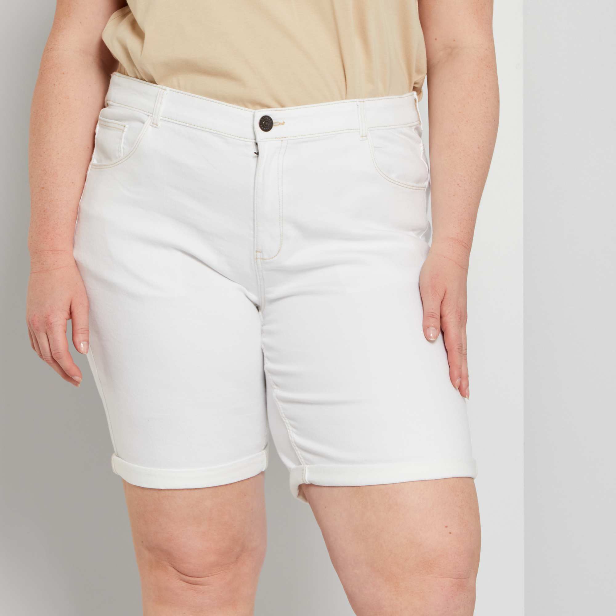 Bermuda en jean null Kiabi 15,00€