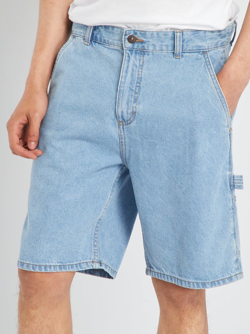 Bermuda en jean Bleu - Kiabi