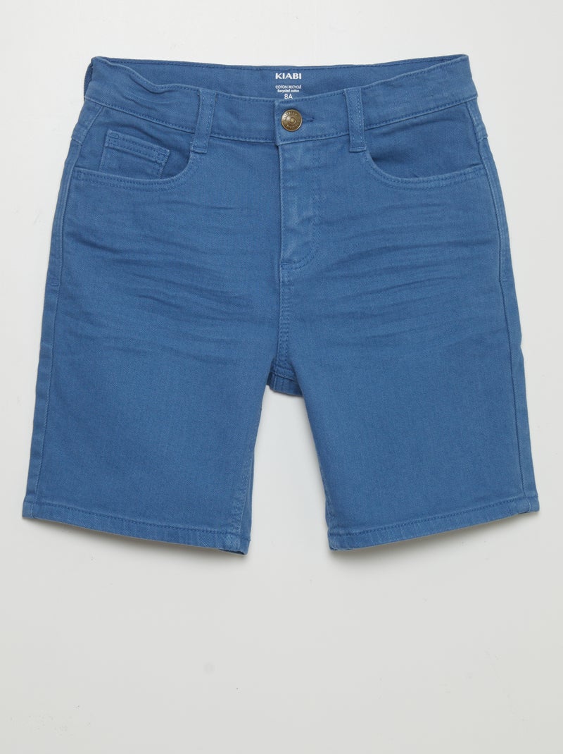 Bermuda en jean Bleu - Kiabi