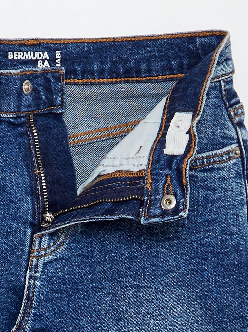 Bermuda en jean BLEU - Kiabi